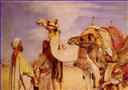 Arab oil painting
